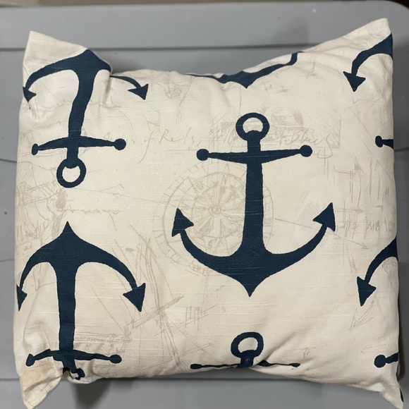 Bedding Anchor Throw Pillows Poshmark